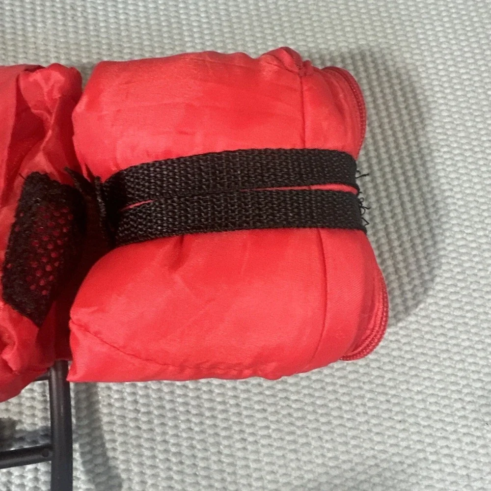 Build A Bear Accessories‎ - Hiking / Camping Backpack with Sleeping Bag Red